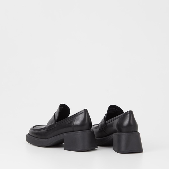 NEW VAGABOND DORAH BLACK LOAFERS 40 10 - Picture 4 of 14